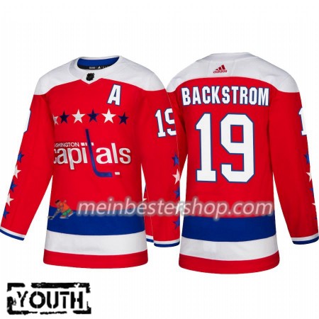 Washington Capitals Nicklas Backstrom 19 Adidas 2018-2019 Alternate Trikot Authentic - Kinder Washington Capitals Nicklas Backstrom 19 Adidas 2018-2019 Alternate Trikot Authentic - Kinder